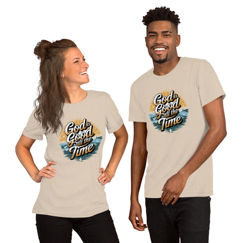 God is GOOD All The Time Christian Bible Verse T-Shirt